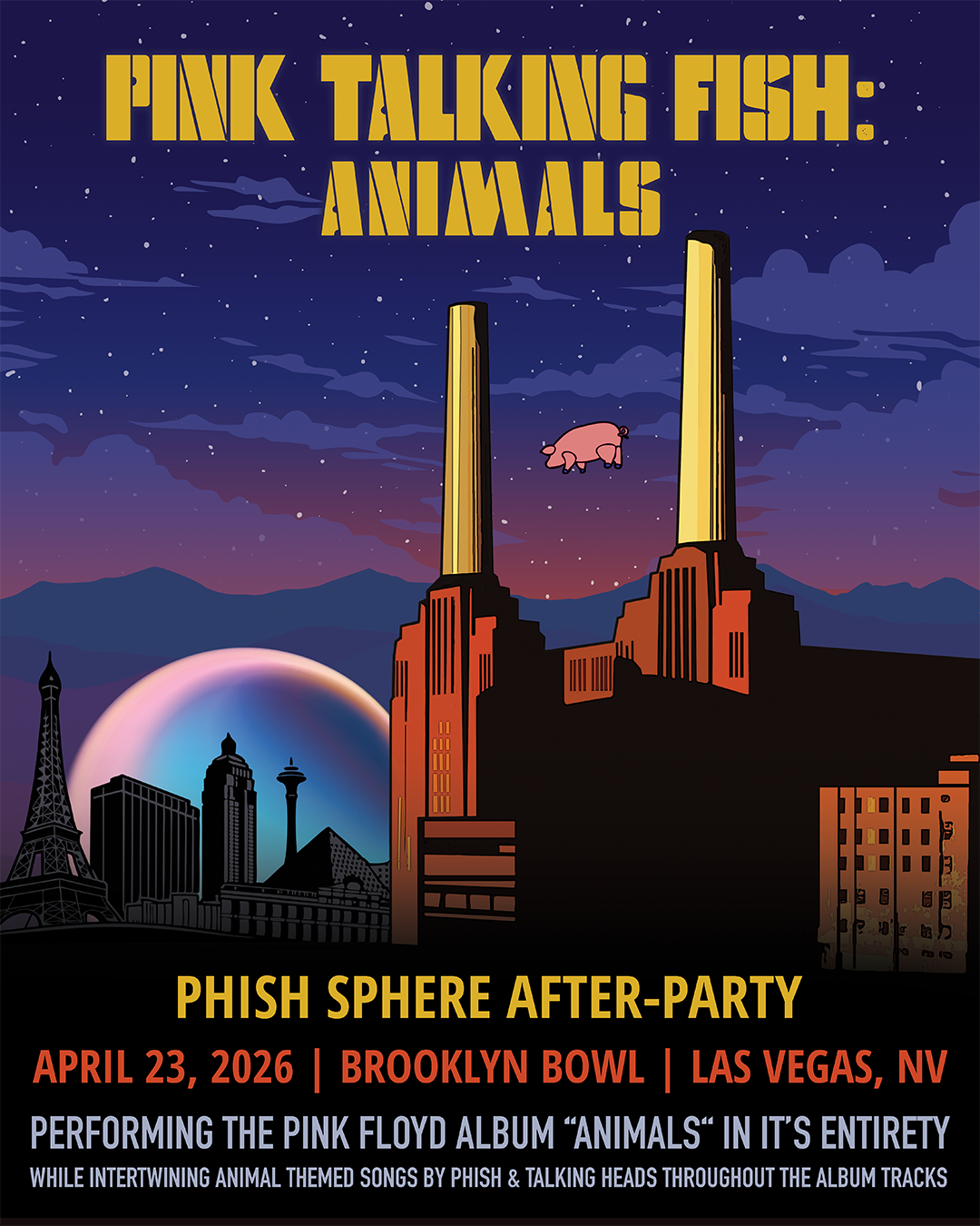 PINK TALKING FISHBrooklyn Bowl Las Vegas