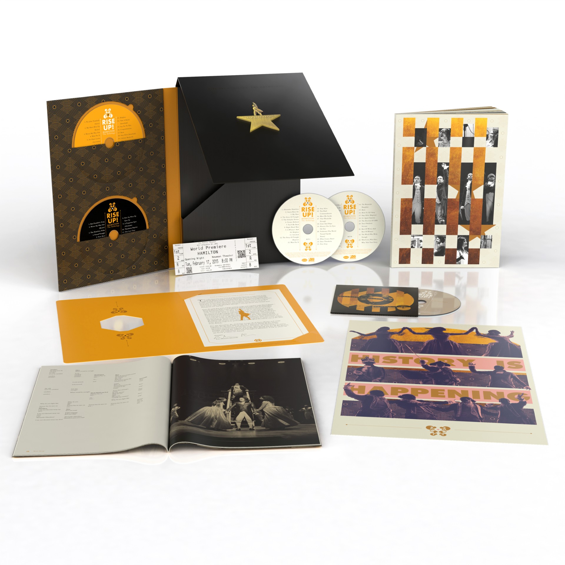 RISE UP! HAMILTON: THE ANTHOLOGYCD Box Set